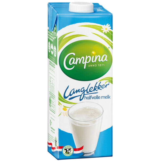 Melk Campina LangLekker halfvol 1 liter