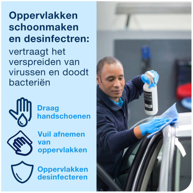 Reinigingsdoek Tork Heavy-Duty W4 multifunctioneel nonwoven 150 vel wit 530179