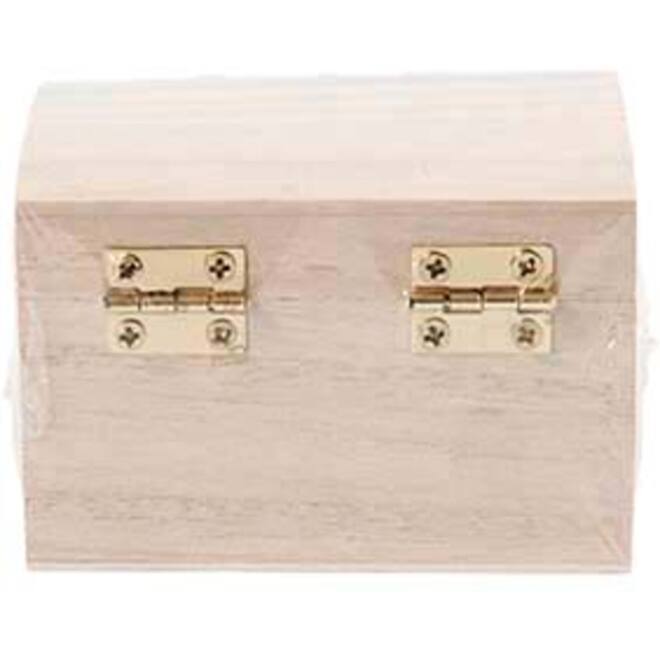 Schatkist Creativ Company 8x6x4.5cm hout