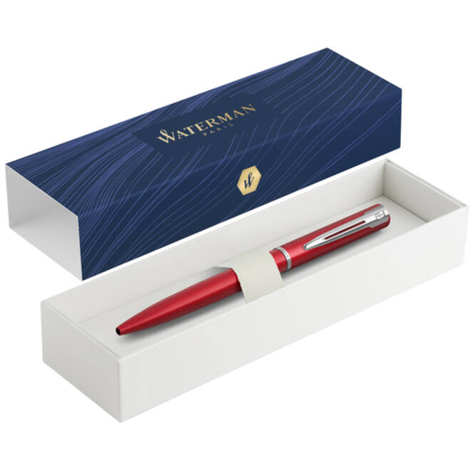 Balpen Waterman Allure red lacquer CT medium