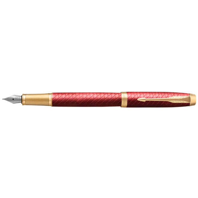 Vulpen Parker IM Premium deep red GT fijn