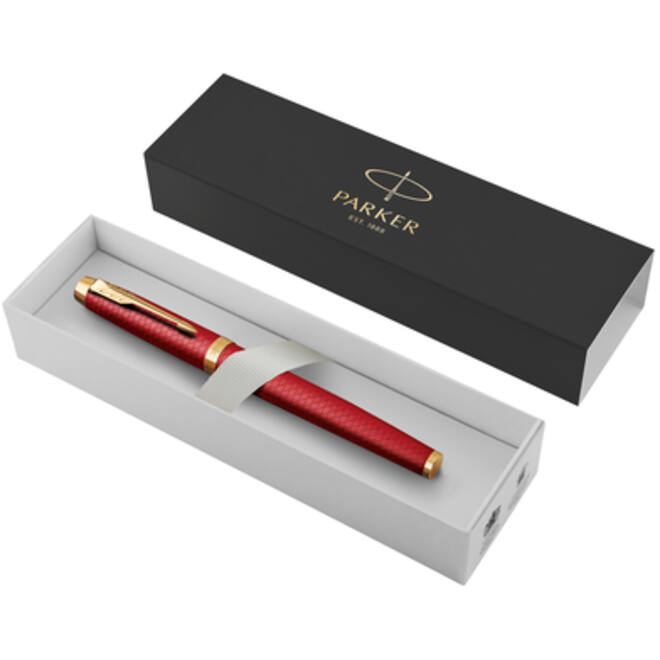 Vulpen Parker IM Premium deep red GT fijn