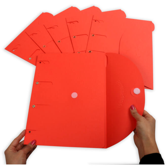 Smartfolder Tarifold A4 rood