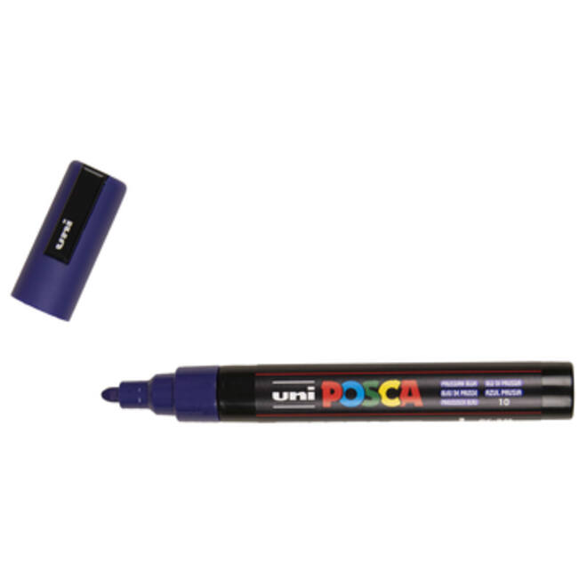Verfstift Posca PC5M Mmedium Pruisisch blauw