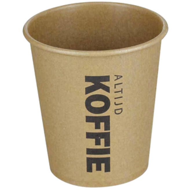 Beker IEZZY Altijd Koffie 237ml Ø80mm 50 stuks