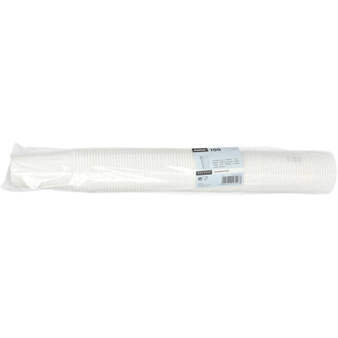 Beker IEZZY 200ml Ø70mm PP 100 stuks wit