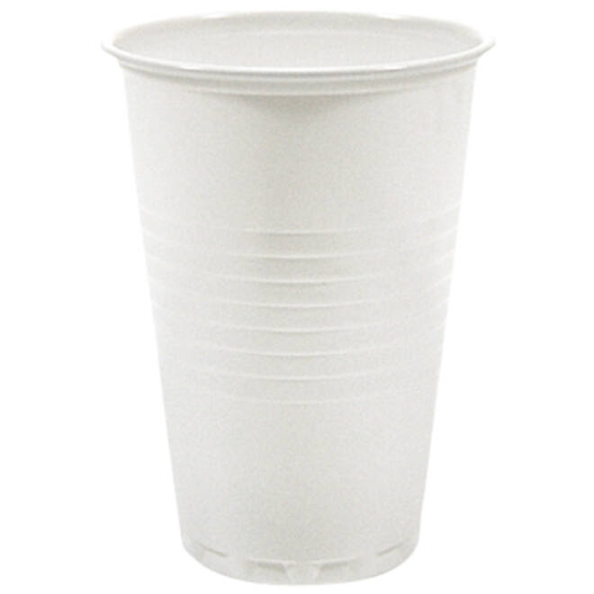 Beker IEZZY 180ml Ø70mm plastic 100 stuks wit