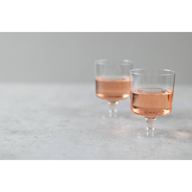 Wijnglas Papstar 200ml Ø 72 mm kunststof transparant 10 stuks