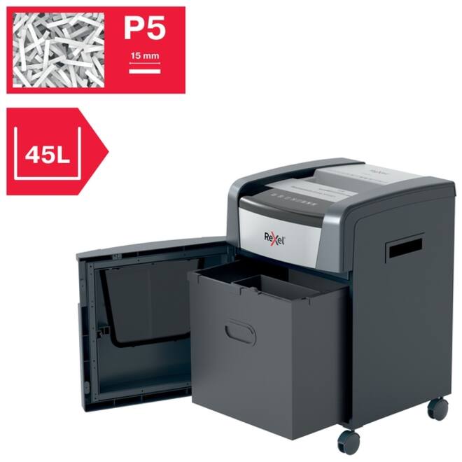 Papiervernietiger Rexel Momentum Extra XP512+ snippers 2x15mm