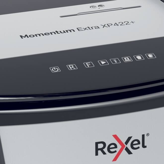 Papiervernietiger Rexel Momentum Extra XP422+ snippers 4x35mm