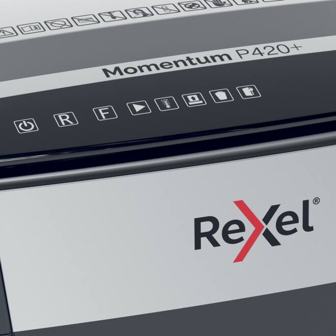 Papiervernietiger Rexel Momentum P420+ snippers 4x35mm