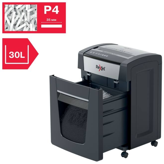 Papiervernietiger Rexel Momentum P420+ snippers 4x35mm