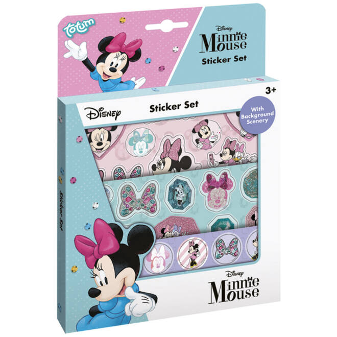 Stickerset Totum Minnie Mouse