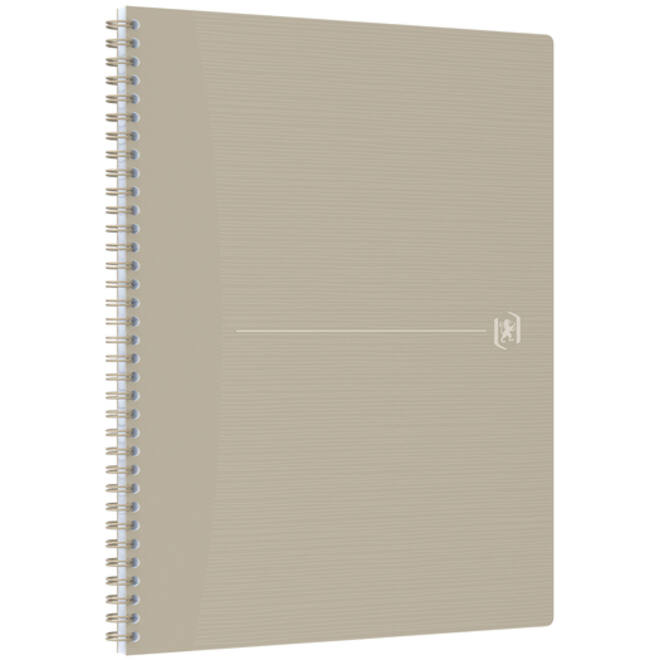 Spiraalblok Oxford Origin A4+ lijn 140 pagina's 80gr zand