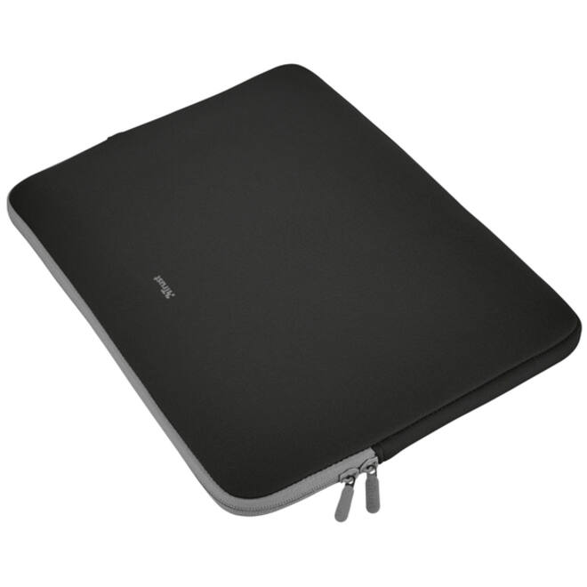 Laptopsleeve Trust Primo 15,6 inch zwart