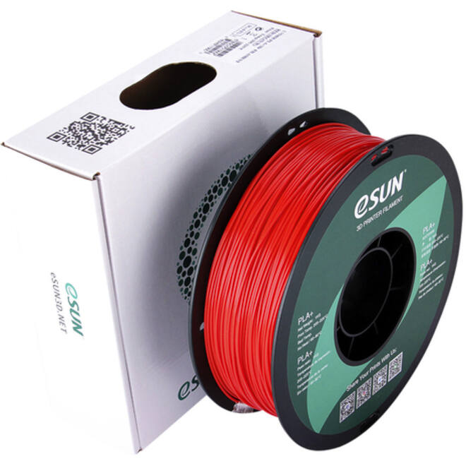 3D Filament Esun 1.75mm PLA 1kg rood