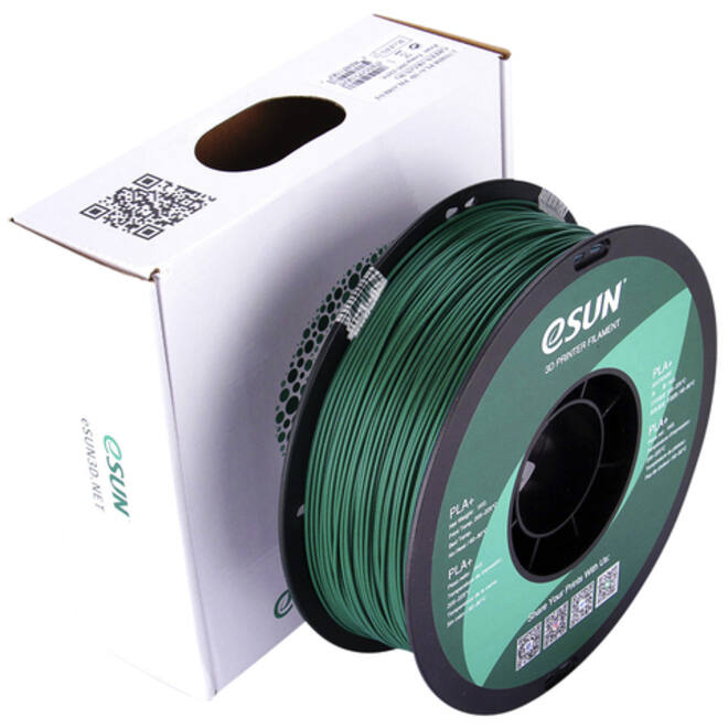 3D Filament Esun 1.75mm PLA 1kg donker groen