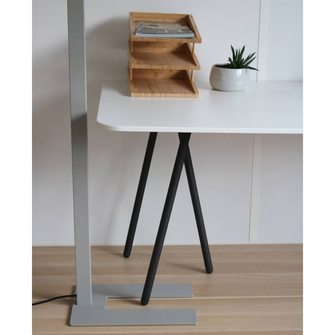 Vloerlamp Unilux Stratus led grijs