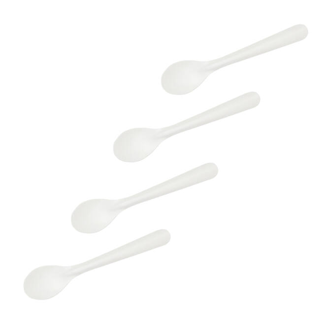 Lepel IEZZY 180mm papier 50 stuks wit
