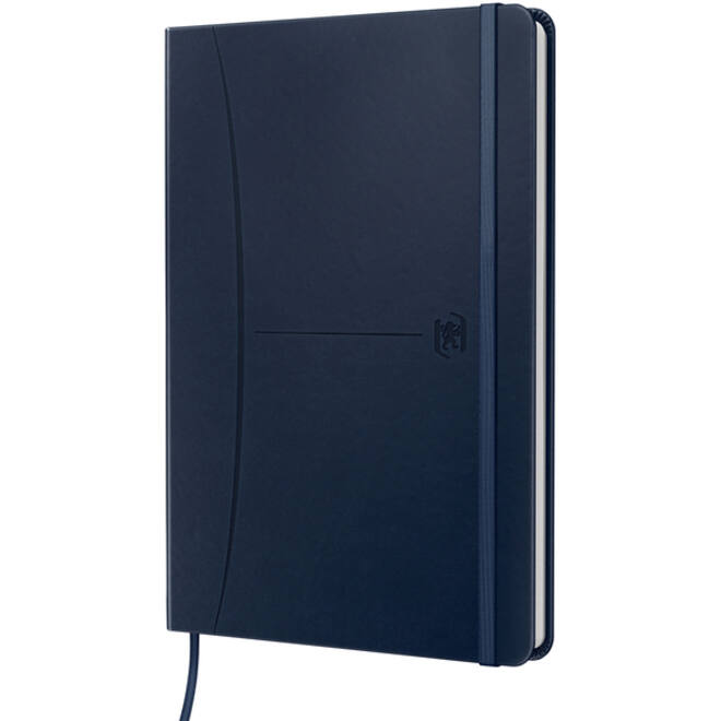 Notitieboek Oxford Signature A5 lijn 80vel blauw