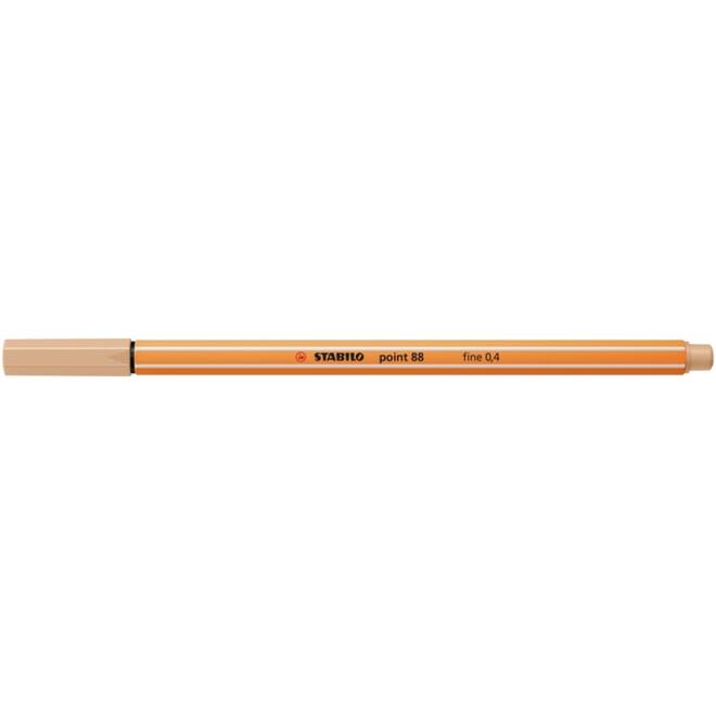 Fineliner STABILO point 88/86 fijn nude