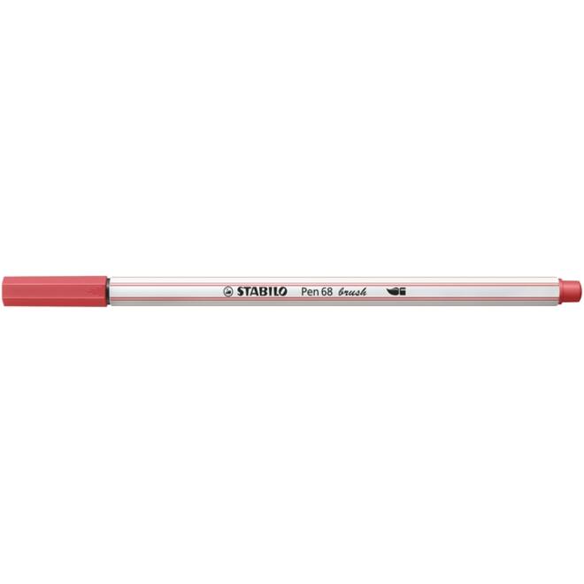 Brushstift STABILO Pen 568/47 roestig rood