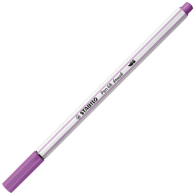 Brushstift STABILO Pen 568/60 pruimenpaars