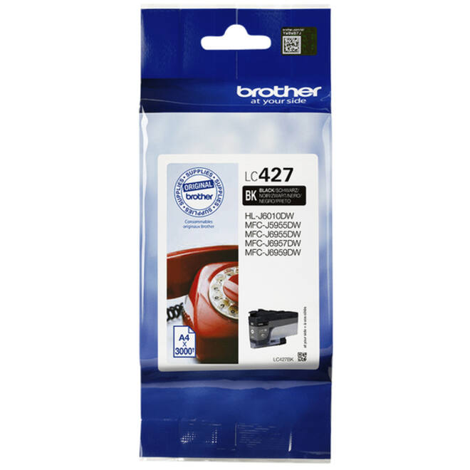Inktcartridge Brother LC-427BK zwart