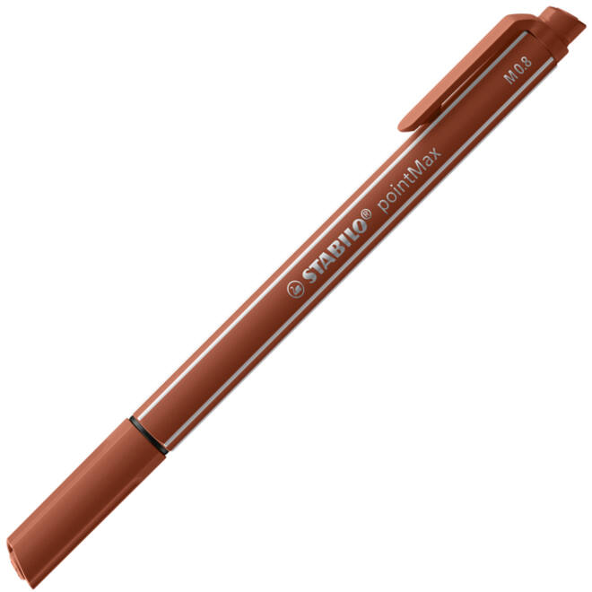 Viltstift STABILO pointMax 488/18 Arty medium assorti etui à 18 stuks
