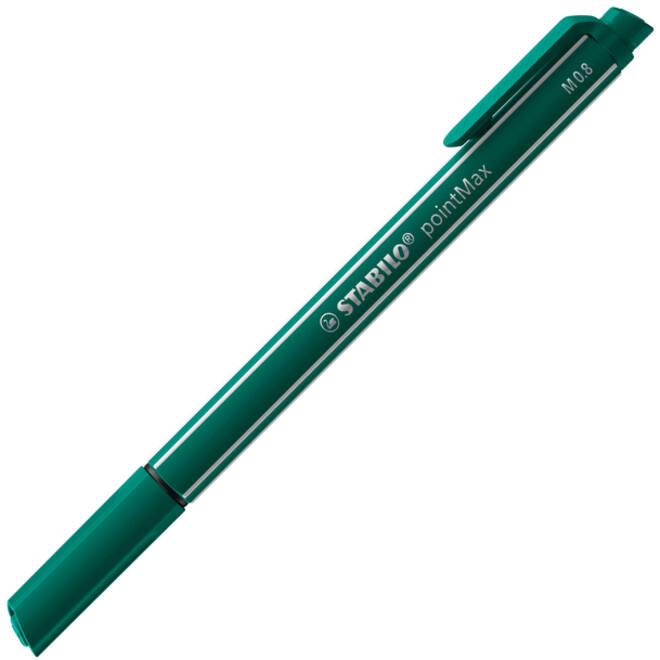 Viltstift STABILO pointMax 488/18 medium assorti etui à 18 stuks