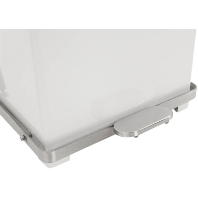Afvalbak Vepa Bins pedaalemmer Industrieel 45 liter wit
