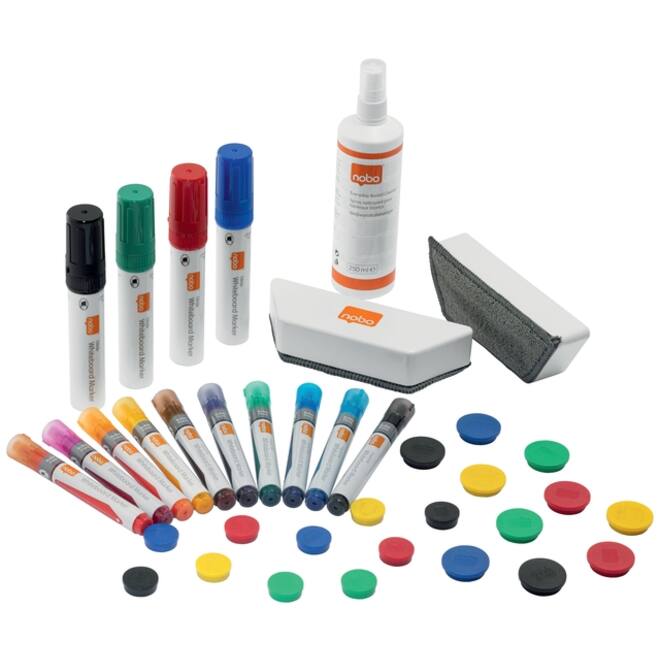 Whiteboard Accessoire Kit Nobo Move & Meet