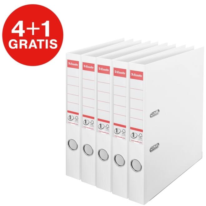 Ordner Esselte No 1 Power PP 50mm wit 5 stuks