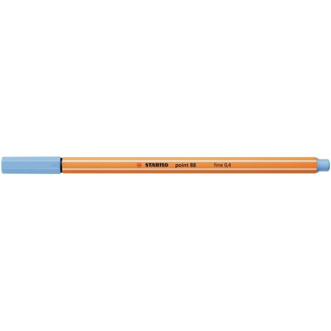 Fineliner STABILO point 88/11 fijn ijsblauw