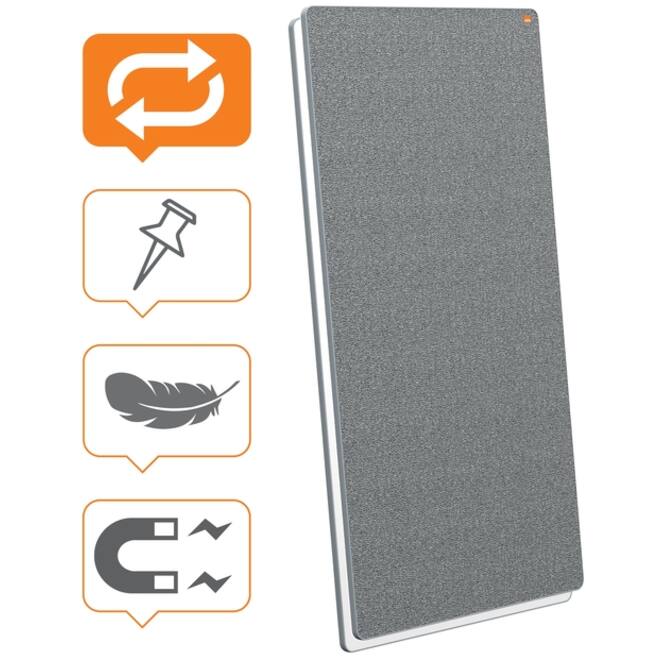 White- en Memobord Nobo Move & Meet 1800x900mm