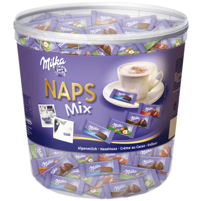 Chocolade Milka Naps mix