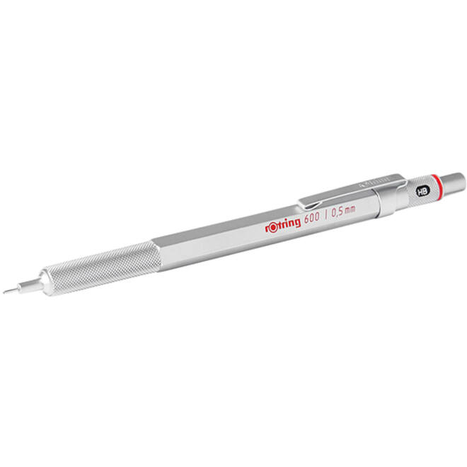 Vulpotlood rOtring 600 0,5mm zilver