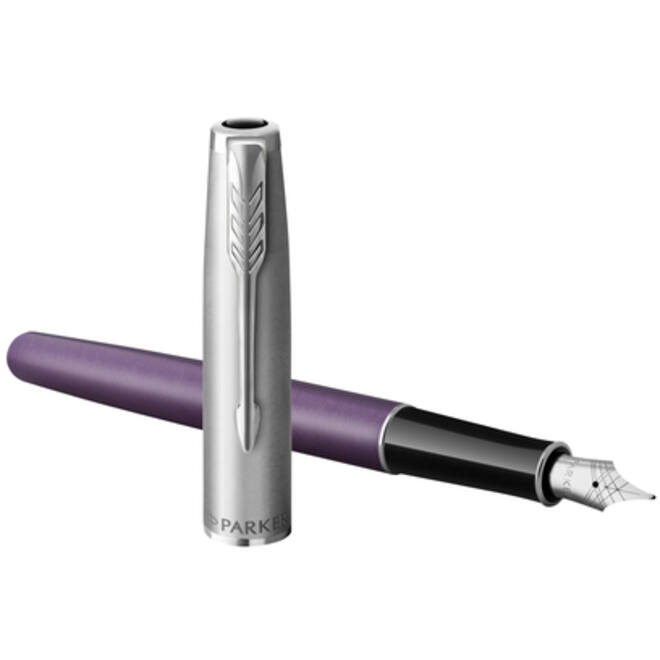 Vulpen Parker Sonnet Essential violet lacquer CT fijn
