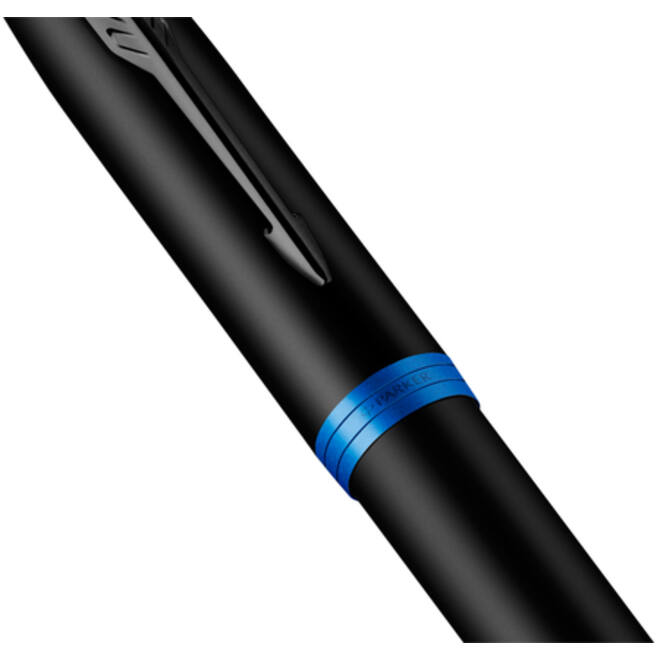 Vulpen Parker IM black blue vibrant ring fijn
