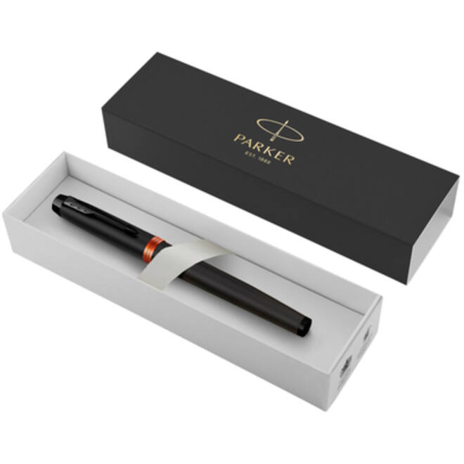Vulpen Parker IM black orange vibrant ring medium