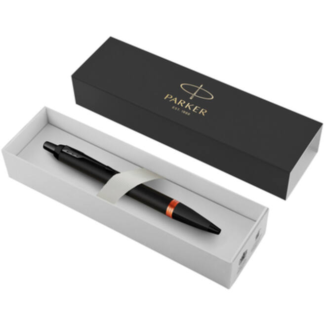Balpen Parker IM black orange vibrant ring medium