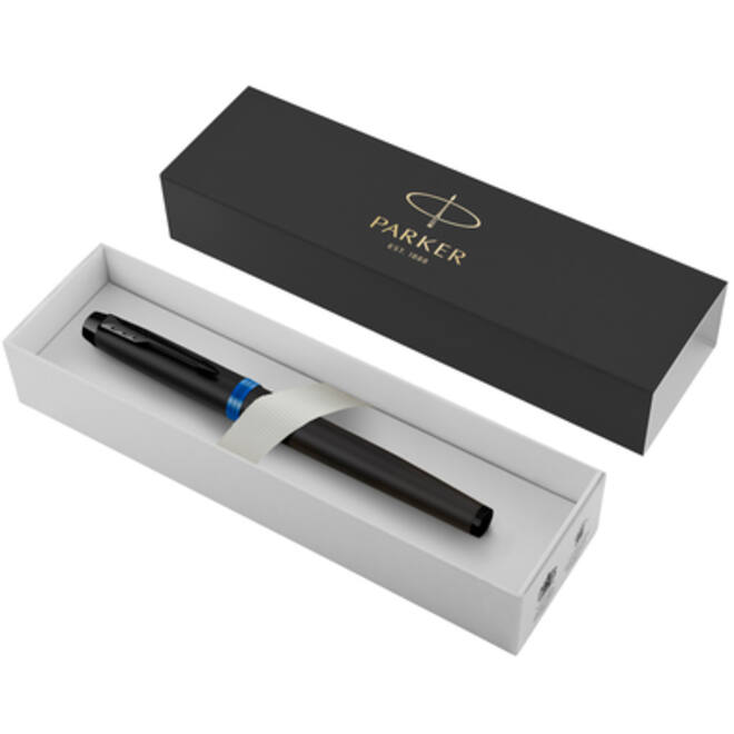 Vulpen Parker IM black blue vibrant ring medium