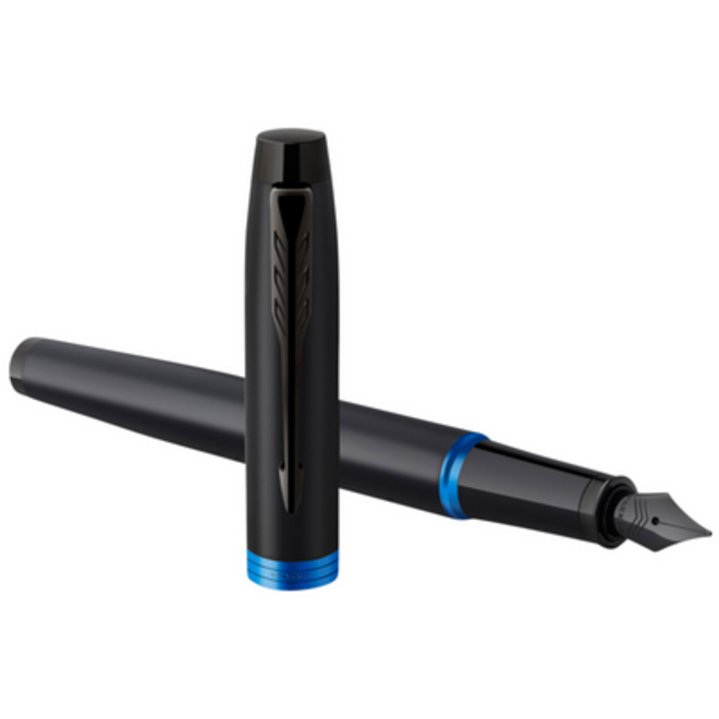 Vulpen Parker IM black blue vibrant ring medium