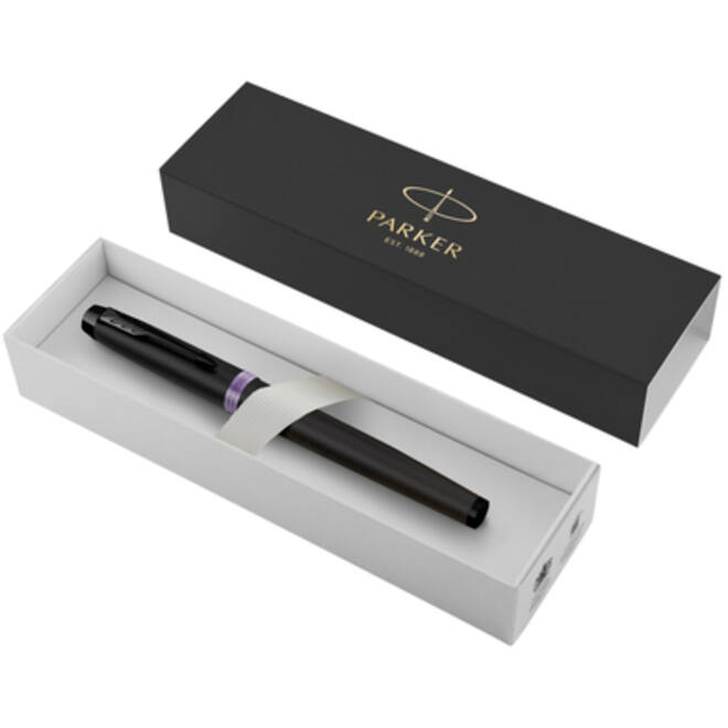 Vulpen Parker IM black purple vibrant ring medium