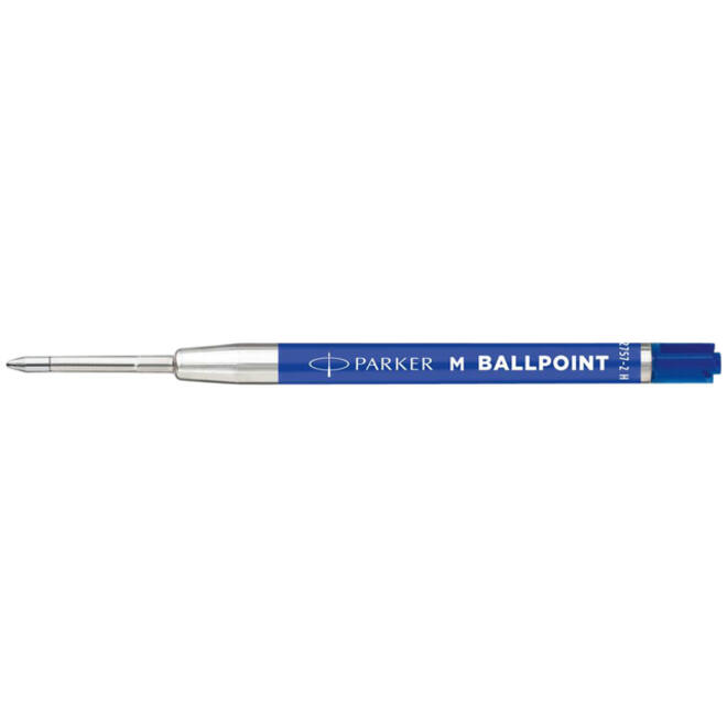 Balpenvulling Parker Economic medium blauw blister à 2 stuks