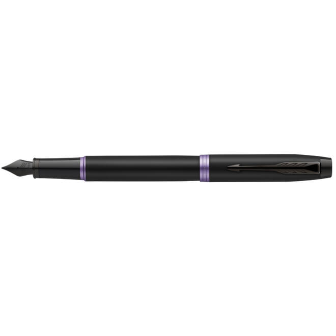 Vulpen Parker IM black purple vibrant ring fijn