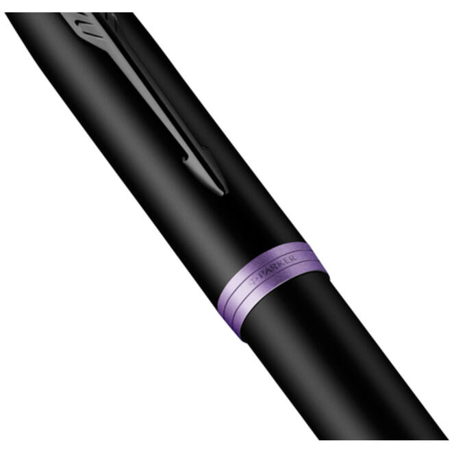 Vulpen Parker IM black purple vibrant ring fijn
