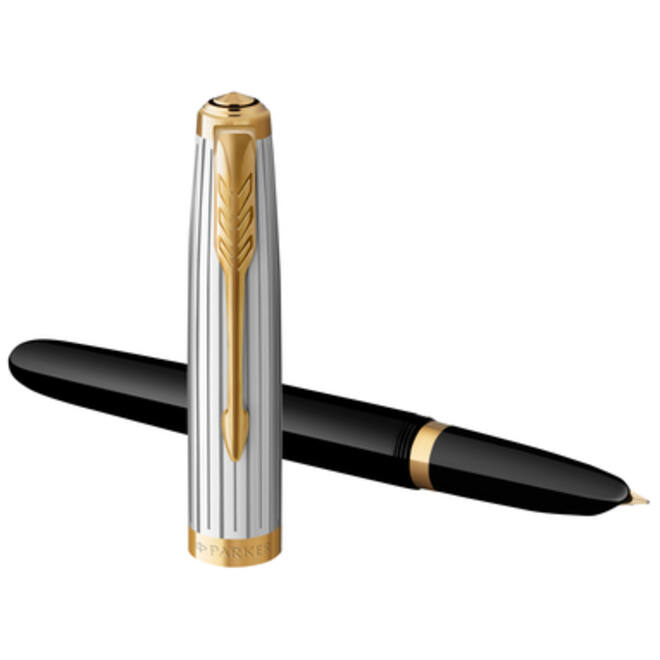 Vulpen Parker 51 Premium black GT fijn
