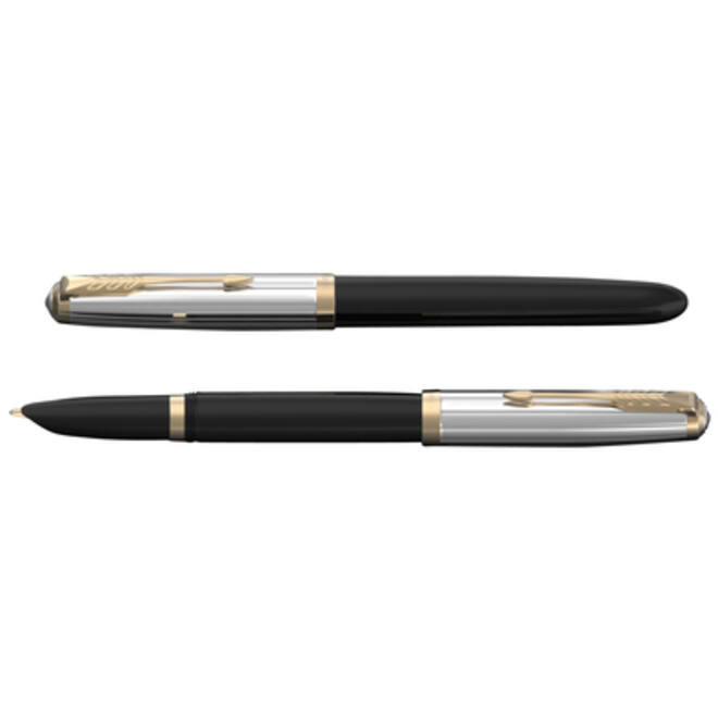 Vulpen Parker 51 Premium black GT fijn