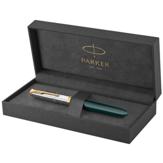 Vulpen Parker 51 Premium forest green GT fijn